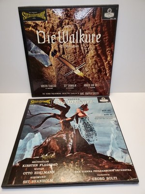 Wagner Die Walkure Complete London FFSS Blue Back 2 Box Set Lot Vienna/Solti EX