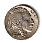 1937 S  VF  Buffalo Nickel