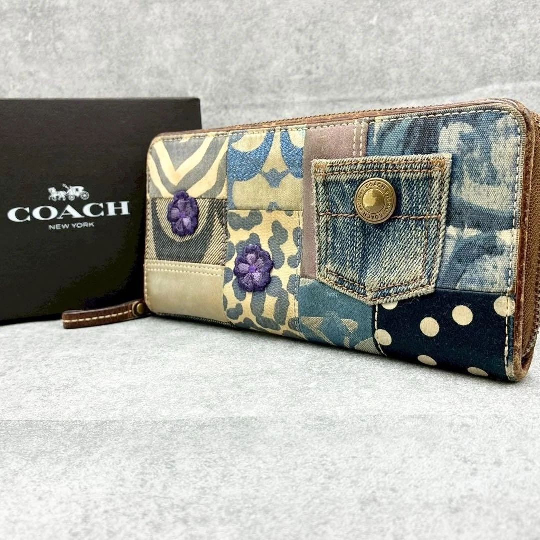 coach patchwork wallet products for sale | eBay