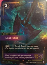Last Rites 150/221 Riftbound TCG Spiritforged NM League of Legends