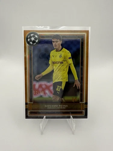 2020-21 Topps Museum Collection UCL Copper /99 Giovanni Reyna #42
