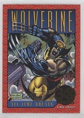 1993 SkyBox Marvel X-Men: Series 2 Gold Foil Wolverine #G-9 0kg8