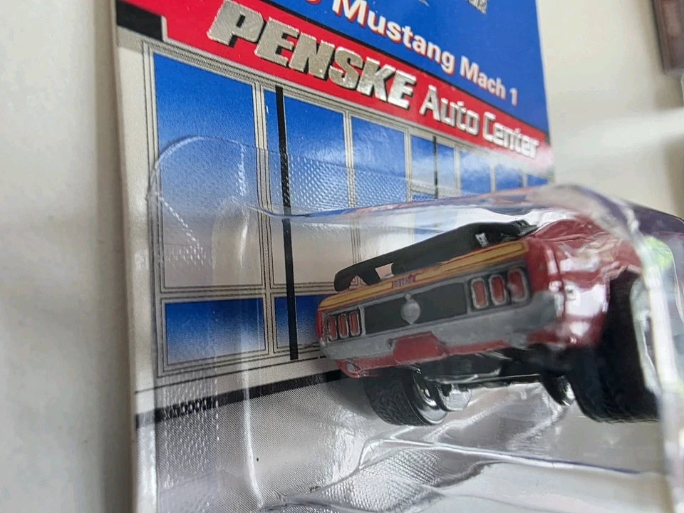 Vintage, Retro Hot Wheels '70 Mustang Mach 1 - 1999 Penske Auto Center Promo Car - Image 3 of 4