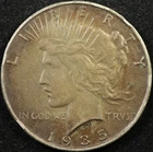 1935-S $1 Peace Silver Dollar  - Free Shipping USA