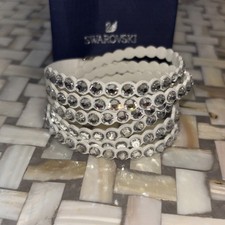 NEW *Genuine Swarovski Power Slake Bracelet White 5518697