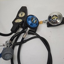 Dacor Pacer XL Scuba Diving Regulator and Sherwood Magnum Ii With Gauge