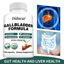 Gallbladder Formula Purified Bile Salts Digestive Enzymes Extra Strength Capsule