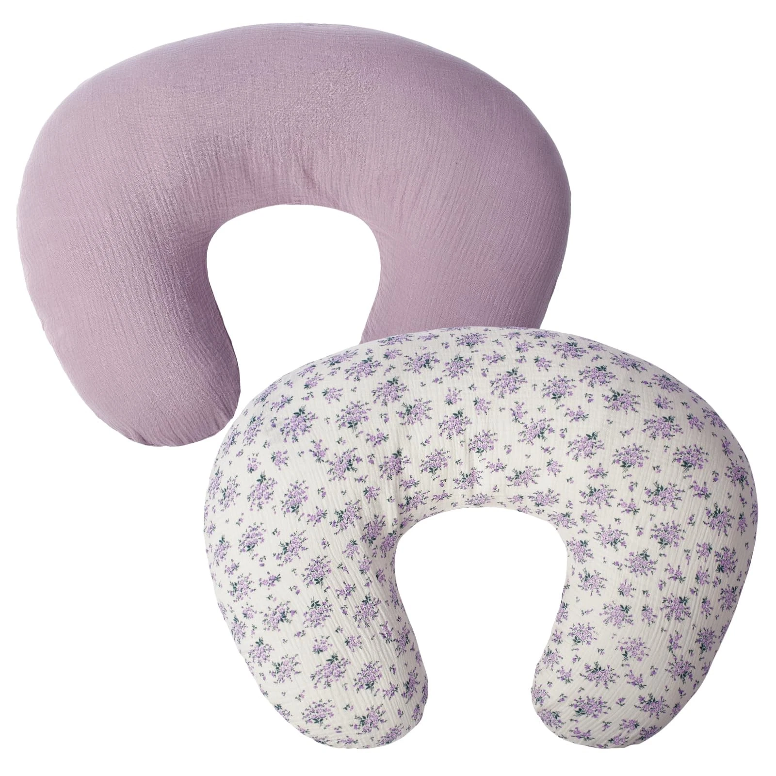 Muslin Nursing Pillow Cover with Boppy Nursing Pillow, Soft Baby Nursing Cove...
Opens in a new wind