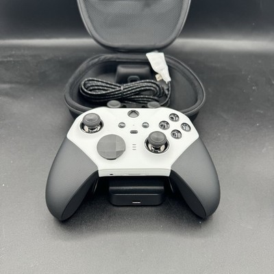 NEVER USED - Microsoft Xbox Elite Series 2 Core Controller White/Black (NO BOX)