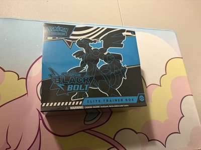Pokemon TCG Black Bolt Elite Trainer Box Scarlet & Violet ETB New, Sealed