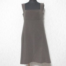 FOXEY NEW YORK Sleeveless Dress 26688 Size 40 Brown Women USED