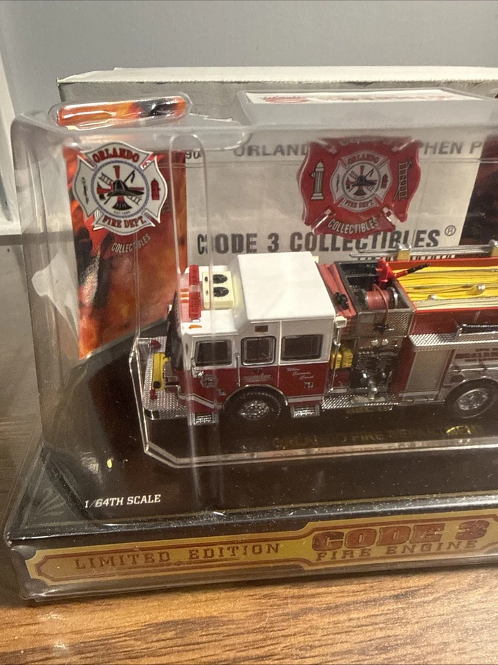Code 3 Collectables - Sutphen Pumper 1/64 Scale Orlando Florida Code 3 New - Image 2 of 4