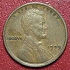 1909 1C VDB Lincoln Wheat Cent Semi Key Date #6