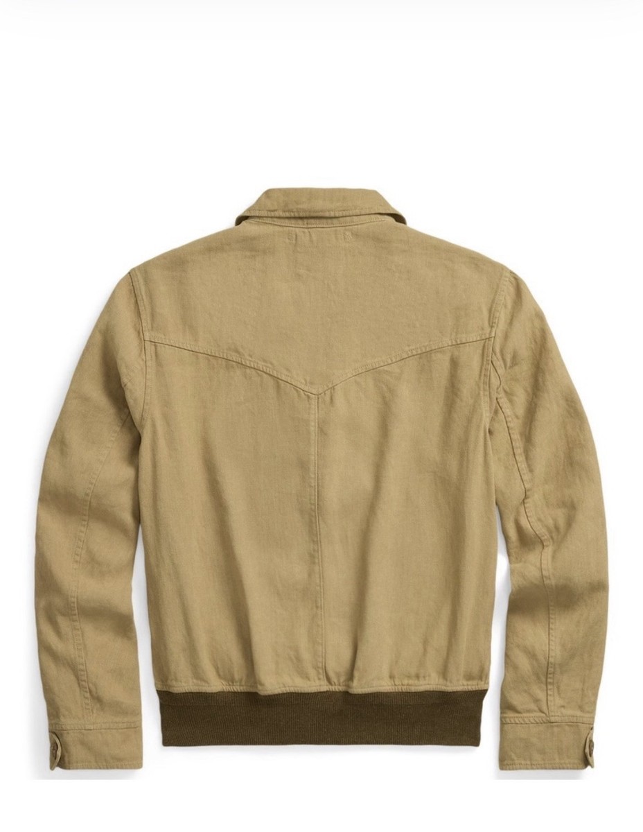 NWT RRL Linen Harrington Jacket Xs | eBay