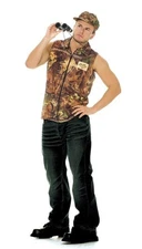 Men's Rack Deer Hunter Camo Halloween Cosplay Costume