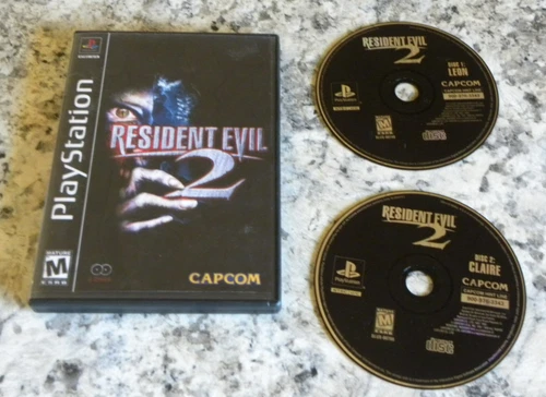 Resident Evil 2 (Sony PlayStation 1 / PS1) Dual Shock Ver. - Tested & Working