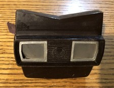 1950s MODEL E Bakelite BROWN VIEW MASTER Viewer Sawyer's, Portland, OR W/Reels