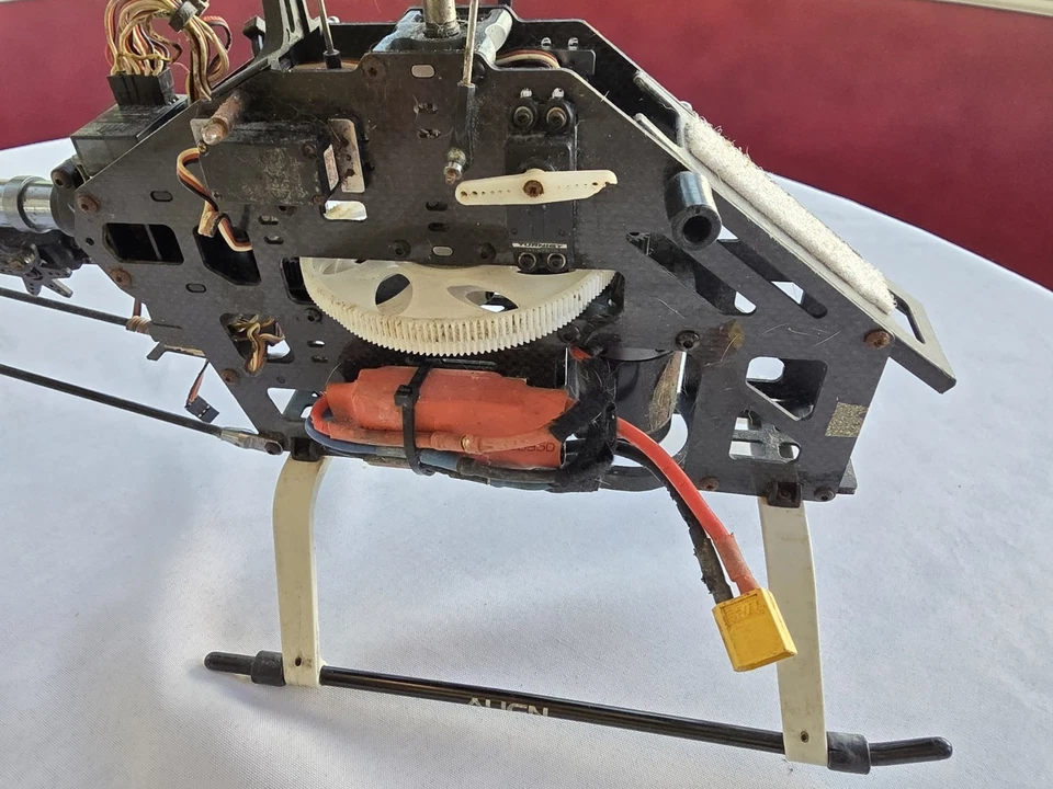 Align Trex 500 *CLON* con radio Spectrum DX7. Heli RC, compatible con 3D, *LEER DESCRIPCIÓN* Foto 2 de 4