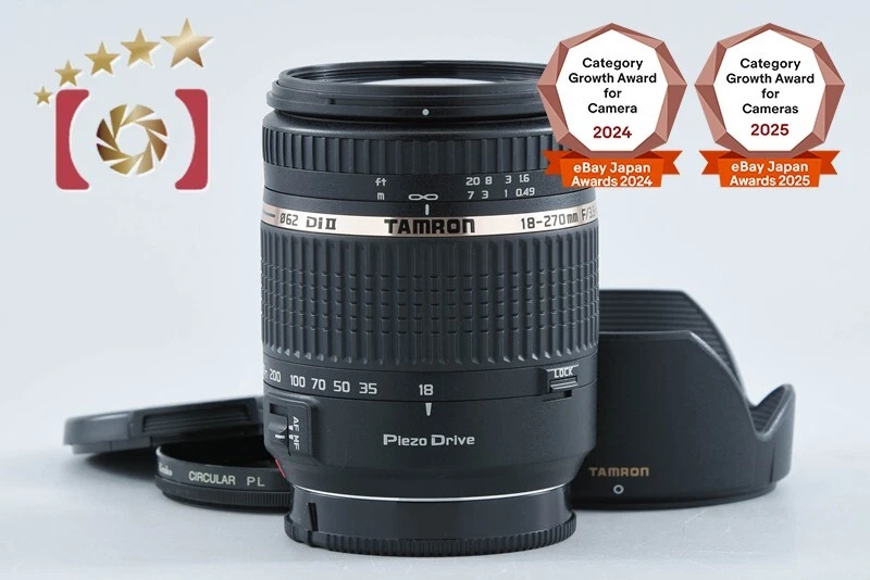 25+ Tamron 18-270mm f/3.5-6.3 Camera Lenses for sale | Updated Oct