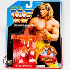 WWF Hasbro Texas Tornado 1991 Serie 3 Figurina US MOC NUOVA IMBALLO ORIGINALE Sealed Vintage