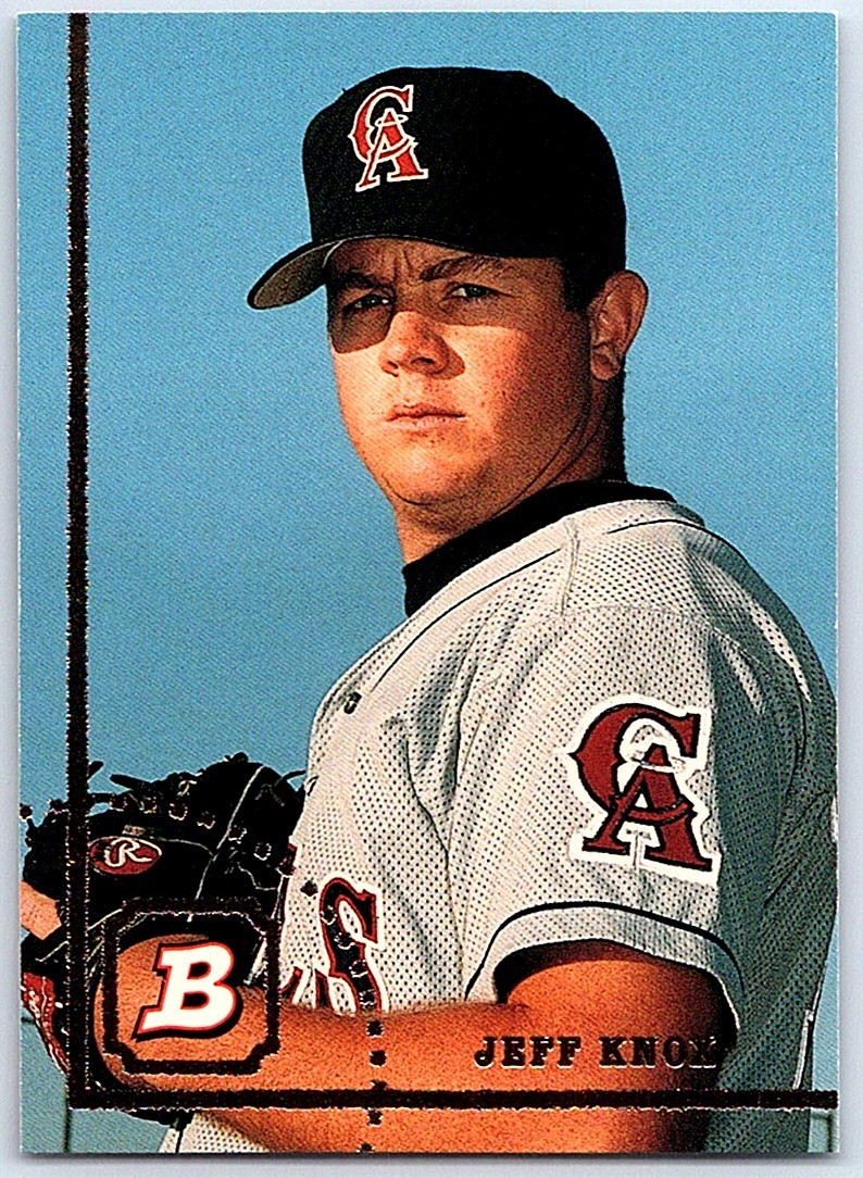1994 Bowman Jeff Knox Rookie California Angels #591