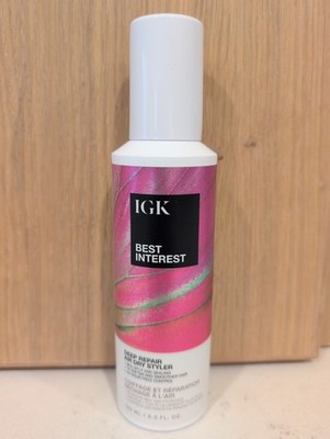 New IGK Best Interest Deep Repair Air Dry Styler Frizz Control 5 Fl Oz Full Size