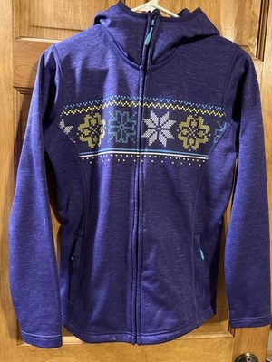 Helly Hansen Zip Up Long Sleeve Hoodie Size Medium