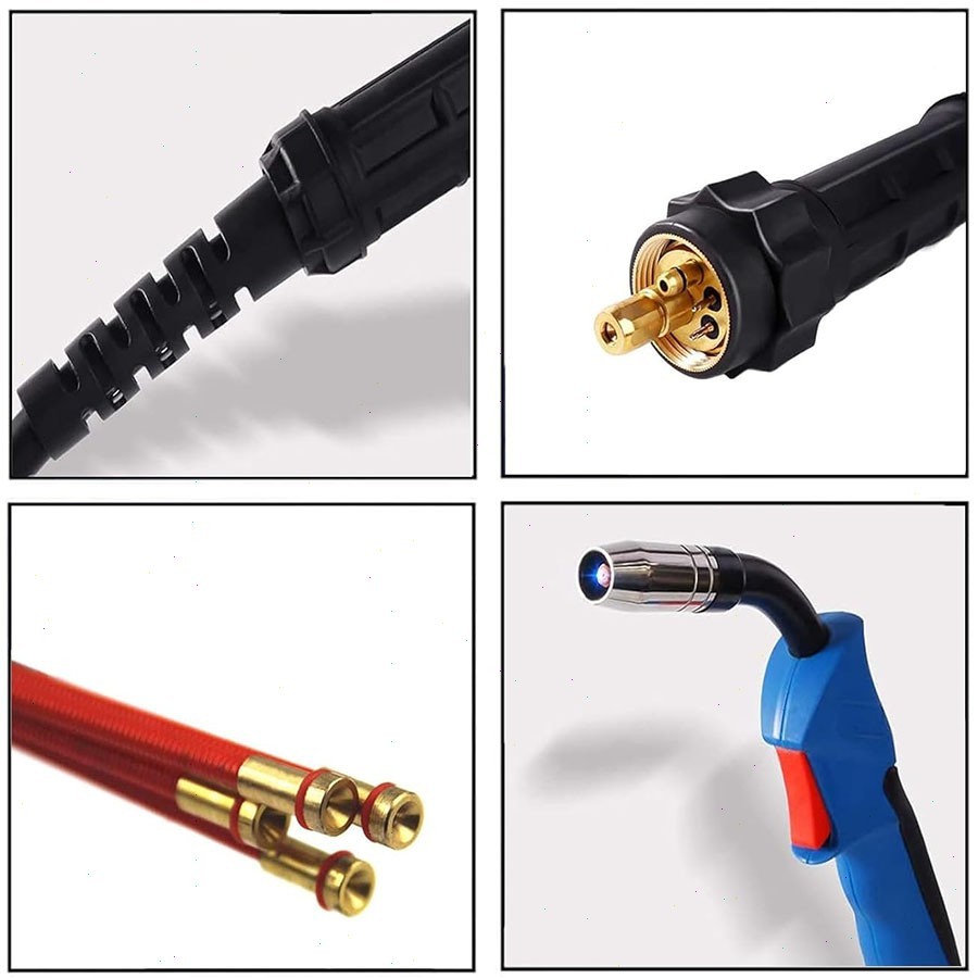 MB-15AK 5M/16FT MIG/MAG Welder Torch Gun CO2 Euro Connector Welding Torch