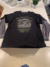 RARE NEW VINTAGE Y2K West Coast Choppers CFL Long Sleeve T-Shirt XL Jesse James