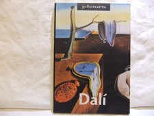 Salvador Dali Postkarten Kunstkarten 30 Stück Kartenheft 1992