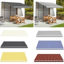 Replacement Fabric For Awning Canopy Sun Shade Shelter Top Cover Garden Patio UK