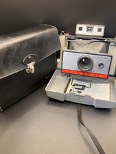 Vintage Polaroid Automatic 220 Land Camera Instant Film Camera w/ Case Untested