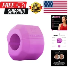 Jaw Exerciser for Women - Double Chin Reducer, Facial Toner, Neck Exerciser f...