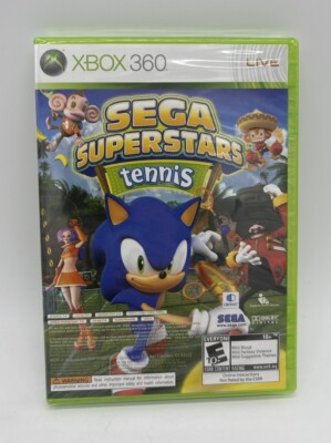 Sega Superstars Tennis Xbox Live Arcade Compilation Xbox 360 New Sealed
