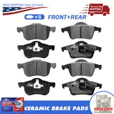 Front & Rear Ceramic Brake Pads for Volvo S60 S80 V70 XC70