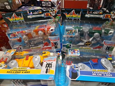 Voltron 40th Anniversary Classic Legendary Full Set Lions Playmates Toys 2024