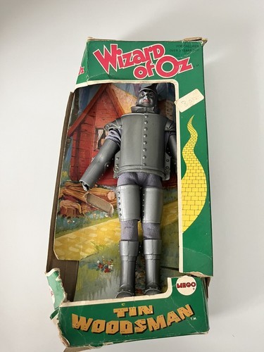 Modellino giocattolo vintage 1974 MEGO Wizard Of Oz Tin Woodsman Man con scatola - Foto 1 di 7