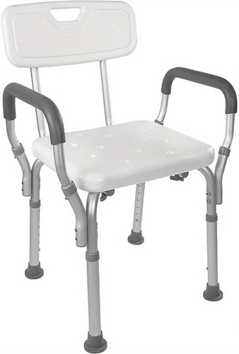 Shower Chair Bath Seat with Padded Arms, Pregnant Women's & Elderly ...
