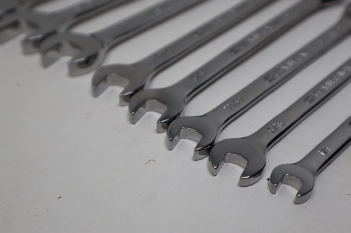 11 Piece Gearwrench SAE 12 Point 90T Ratcheting Combination Combo Wrench Set - Picture 7 of 9