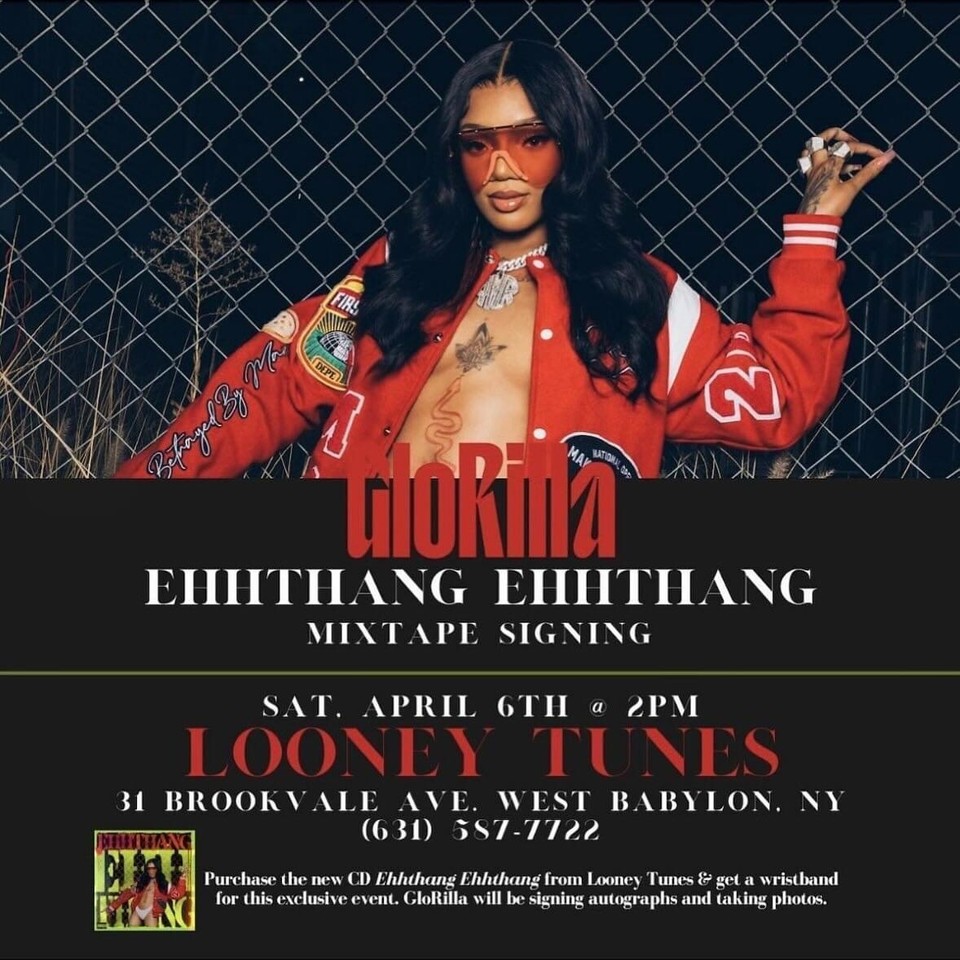 GloRilla SIGNED Ehhthang AUTOGRAPHED CD Wanna Be Megan Thee Stallion