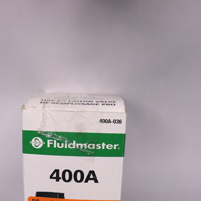 Fluidmaster 400A Universal Toilet Flush Valve with Brass Shank