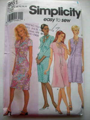 white flared skirt dress Ruby Fitted Long Sleeve Dress Sewing Pattern by Dressmaking Amóre main image 0