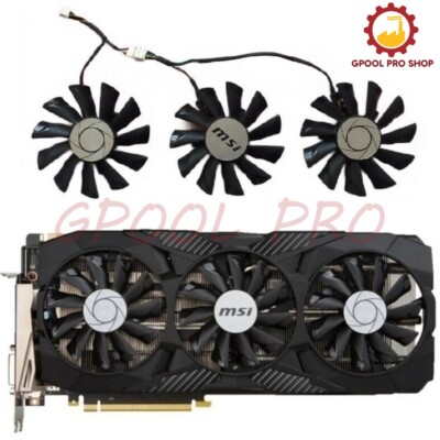 85mm MSI Geforce Graphics Card Fan GTX 1060 1070 1080 Ti DUKE Replacement R252
