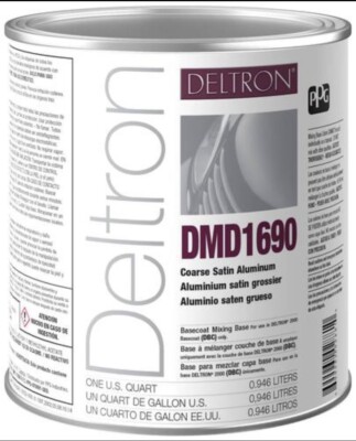 DMD1690 PPG Deltron Coarse Satin Aluminum 1 Gallon FREE SHIPPING!!!