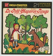 Le Petit Chaperon Rouge La Petite Siren Hansel et Gretel 8x8 View-Master Packet