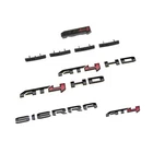 2024-2026 GMC Sierra 2500HD 3500HD AT4 Black Emblem Set 85870114 OEM GM