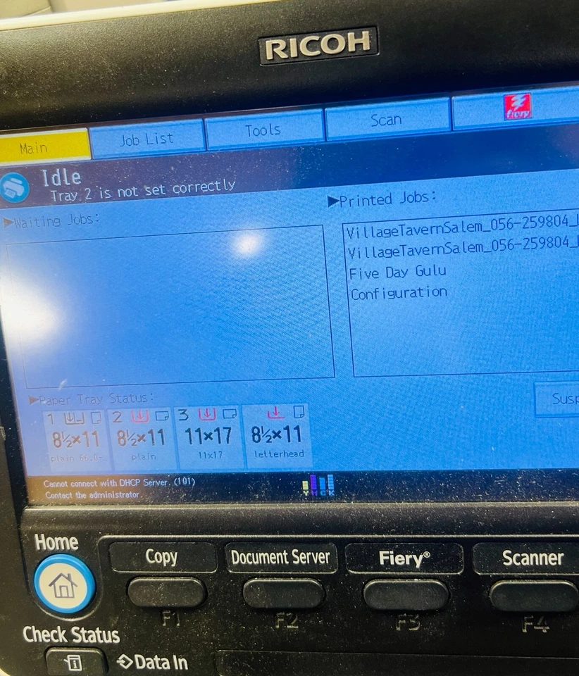 EFI Ricoh Savin Lanier Fiery Print Server Color Controller for Pro C5200 C5210 - Image 4 of 4