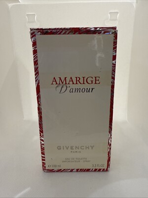 Givenchy Amarige D'Amour EDT Spray 3.3 FL. OZ. NWB.  