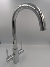 Caple Caple LAM/CH Lamar Dual Lever Kitchen Mixer Tap in Chrome - New Boxed