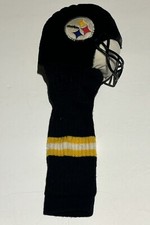 Pittsburgh Steelers Golf Club Headcover Head Sock Helmet RARE HTF Vintage
